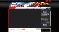 Desktop Screenshot of monzarace.tv